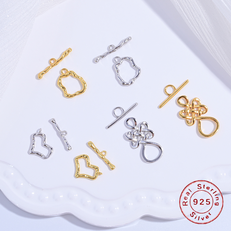 S925 Sterling Silver Chinese k - огляд і ціна Jewelry Making Knots For Clasps